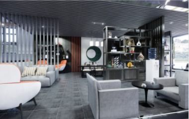 江蘇省南京市1000㎡汽修廠設計裝修高端爆款效果