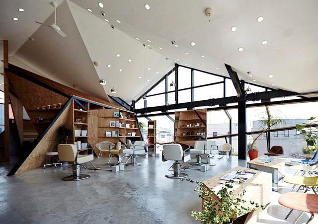 杭州理發店裝修設計風格展示